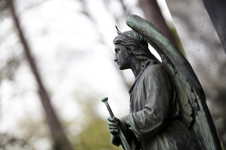 Der Melaten Friedhof in Köln