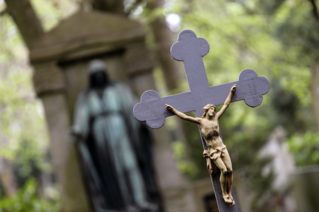Der Melaten Friedhof in Köln