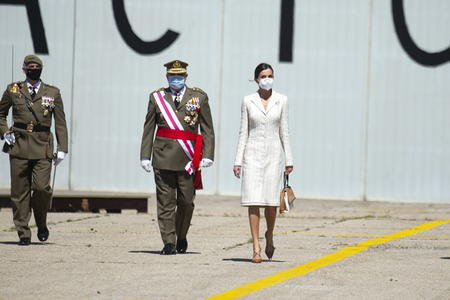 Nationalflaggenübergabe an die ACAVIET in Colmenar Viejo