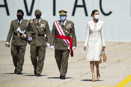 Nationalflaggenübergabe an die ACAVIET in Colmenar Viejo