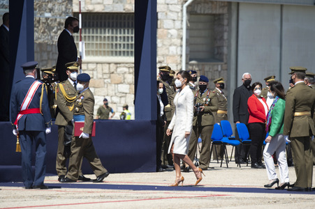 Nationalflaggenübergabe an die ACAVIET in Colmenar Viejo