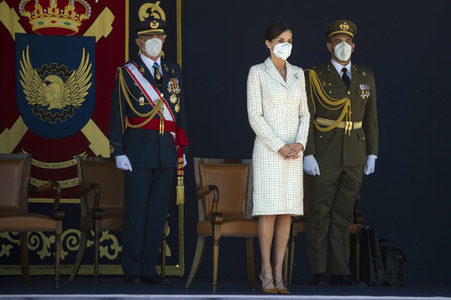 Nationalflaggenübergabe an die ACAVIET in Colmenar Viejo