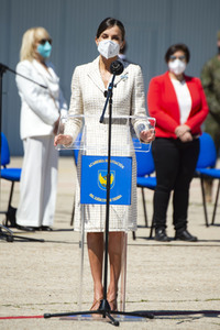 Nationalflaggenübergabe an die ACAVIET in Colmenar Viejo