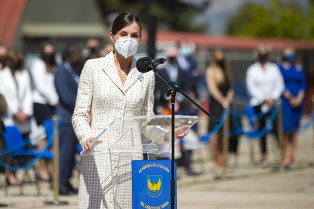 Nationalflaggenübergabe an die ACAVIET in Colmenar Viejo