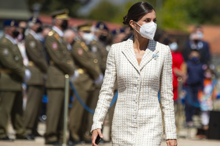 Nationalflaggenübergabe an die ACAVIET in Colmenar Viejo