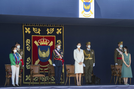 Nationalflaggenübergabe an die ACAVIET in Colmenar Viejo