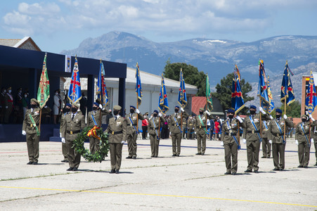 Nationalflaggenübergabe an die ACAVIET in Colmenar Viejo