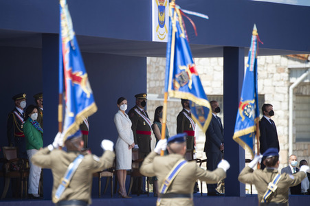 Nationalflaggenübergabe an die ACAVIET in Colmenar Viejo