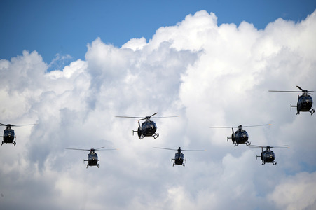 Nationalflaggenübergabe an die ACAVIET in Colmenar Viejo
