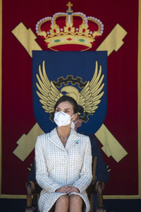 Nationalflaggenübergabe an die ACAVIET in Colmenar Viejo