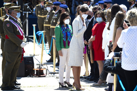 Nationalflaggenübergabe an die ACAVIET in Colmenar Viejo