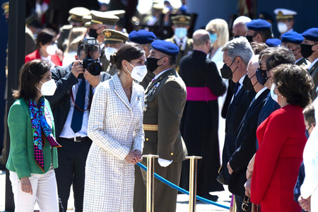 Nationalflaggenübergabe an die ACAVIET in Colmenar Viejo