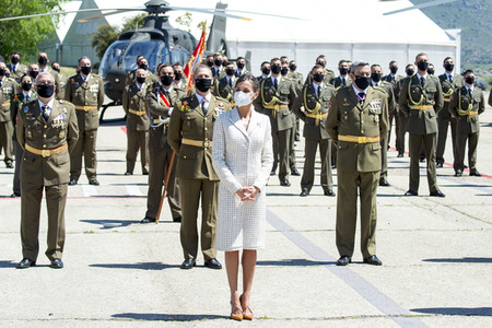 Nationalflaggenübergabe an die ACAVIET in Colmenar Viejo