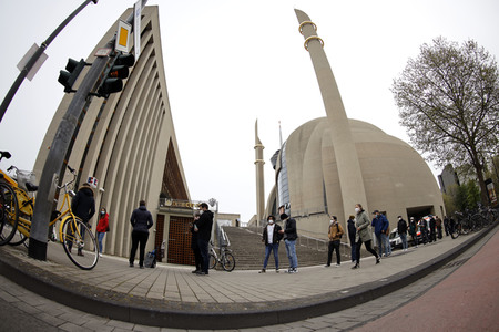 Sonderimpfaktion in der Ditib Moschee in Köln