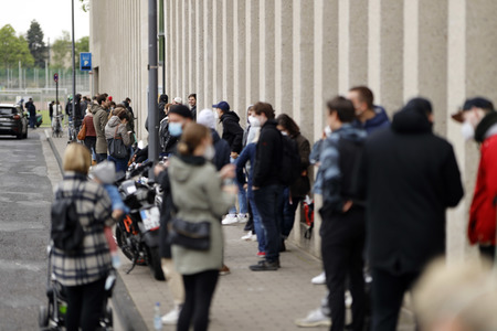 Sonderimpfaktion in der Ditib Moschee in Köln