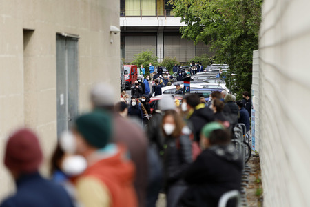 Sonderimpfaktion in der Ditib Moschee in Köln
