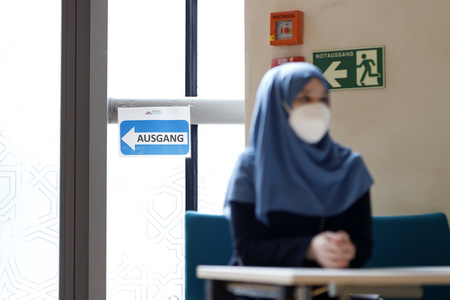 Sonderimpfaktion in der Ditib Moschee in Köln