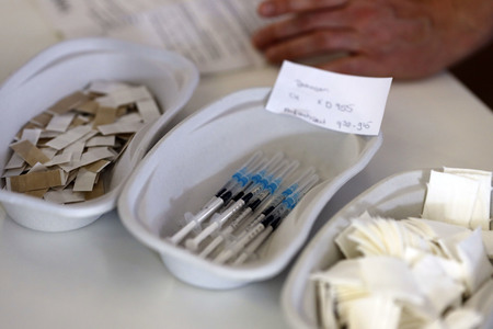 Sonderimpfaktion in der Ditib Moschee in Köln