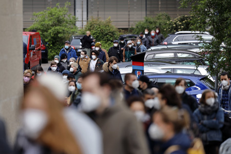 Sonderimpfaktion in der Ditib Moschee in Köln
