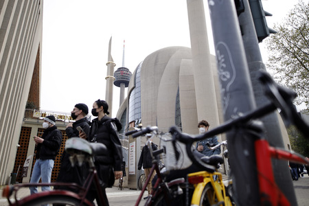 Sonderimpfaktion in der Ditib Moschee in Köln