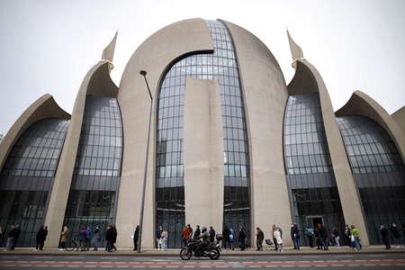 Sonderimpfaktion in der Ditib Moschee in Köln