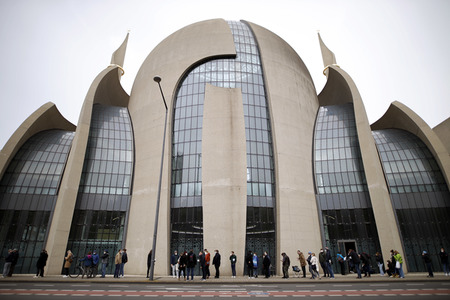 Sonderimpfaktion in der Ditib Moschee in Köln