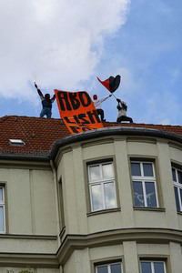 Demo gegen Gewaltübergriffe durch Polizisten in Berlin
