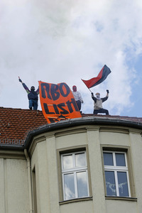 Demo gegen Gewaltübergriffe durch Polizisten in Berlin
