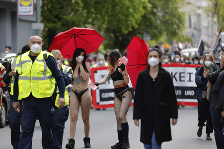 Demo gegen Gewaltübergriffe durch Polizisten in Berlin