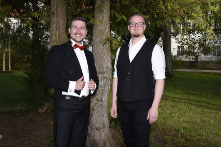 Christoph Baierl beim Streaming von 'Lebensfreude' in Haar