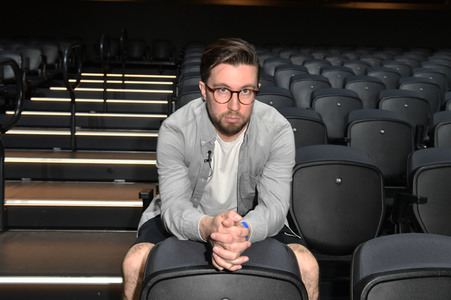 Fototermin für das Nothilfe-Projekt #hierspieltdiemusik in Berlin