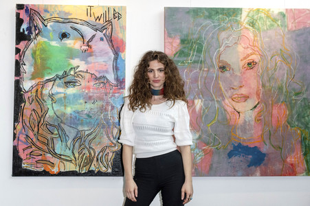 Online-Vernissage 'Nach Sicht' von Larissa Kerner in Hamburg