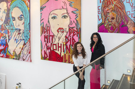 Online-Vernissage 'Nach Sicht' von Larissa Kerner in Hamburg