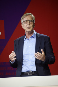 Bekanntgabe der Spitzenkandidatur der Partei Die Linke zur Bundestagswahl in Berlin