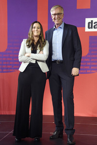 Bekanntgabe der Spitzenkandidatur der Partei Die Linke zur Bundestagswahl in Berlin