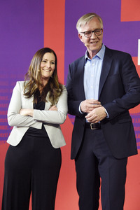 Bekanntgabe der Spitzenkandidatur der Partei Die Linke zur Bundestagswahl in Berlin