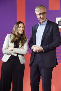 Bekanntgabe der Spitzenkandidatur der Partei Die Linke zur Bundestagswahl in Berlin