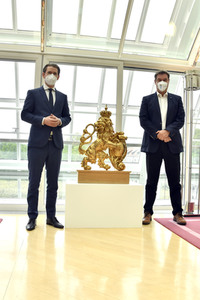 Ministerpräsident Söder empfängt Bundeskanzler Kurz in München