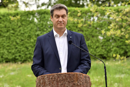 Ministerpräsident Söder empfängt Bundeskanzler Kurz in München