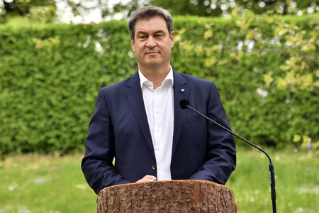 Ministerpräsident Söder empfängt Bundeskanzler Kurz in München