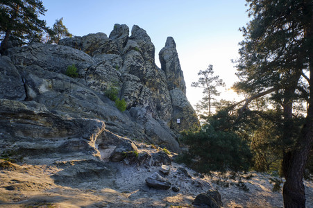 Teufelsmauer bei Timmenrode