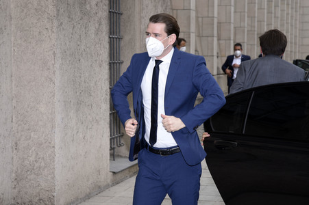 Ministerpräsident Söder empfängt Bundeskanzler Kurz in München