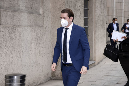 Ministerpräsident Söder empfängt Bundeskanzler Kurz in München