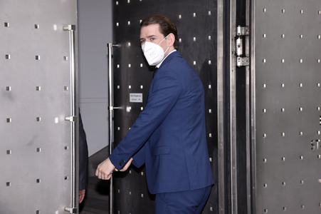 Ministerpräsident Söder empfängt Bundeskanzler Kurz in München