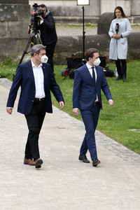 Ministerpräsident Söder empfängt Bundeskanzler Kurz in München