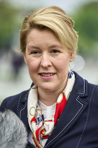 Pressetatement von Franziska Giffey in Berlin