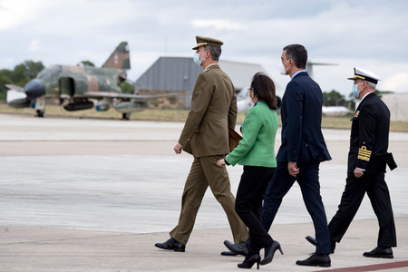 Rückkehr der letzten spanischen Streitkräfte aus Afghanisten in Torrejón de Ardoz
