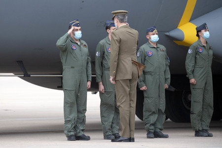 Rückkehr der letzten spanischen Streitkräfte aus Afghanisten in Torrejón de Ardoz