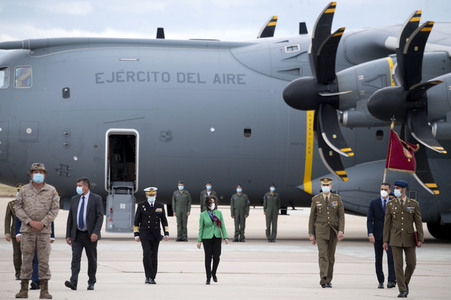 Rückkehr der letzten spanischen Streitkräfte aus Afghanisten in Torrejón de Ardoz