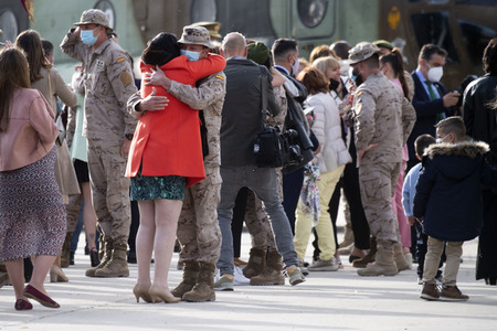 Rückkehr der letzten spanischen Streitkräfte aus Afghanisten in Torrejón de Ardoz